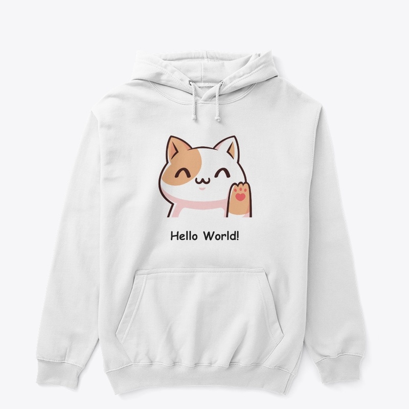 HELLO WORLD- CUTE CAT