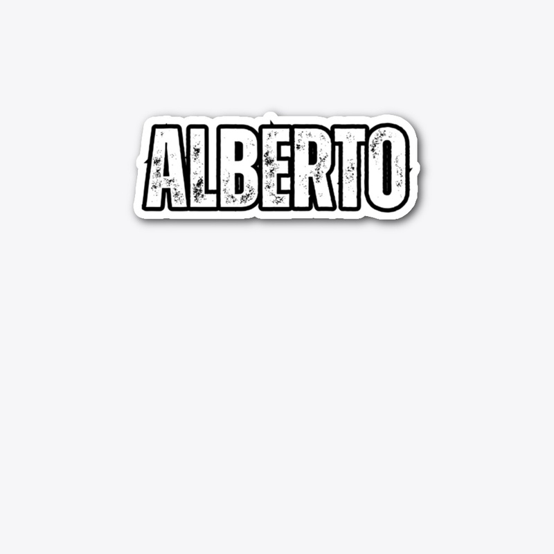 Personalized Name "Alberto" Vintage 