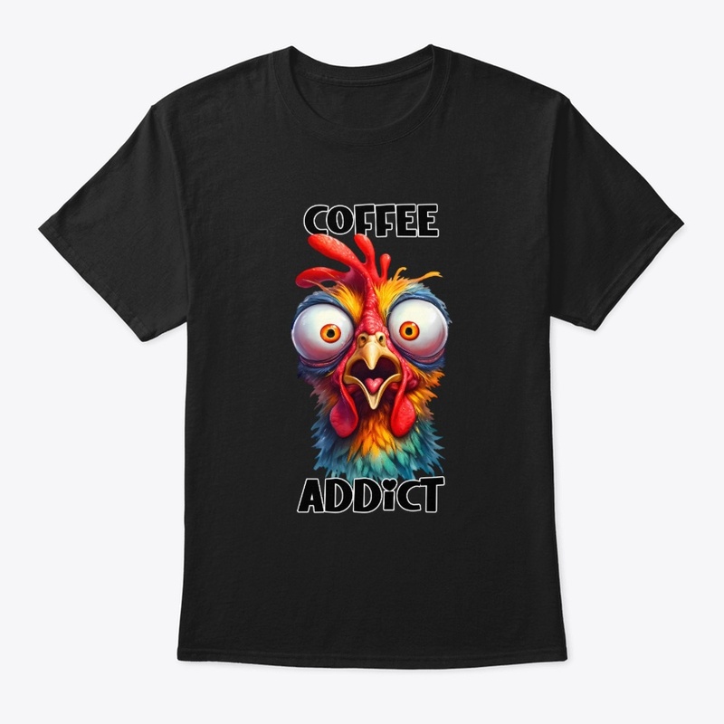 Coffee Addict Rooster – Morning Mood