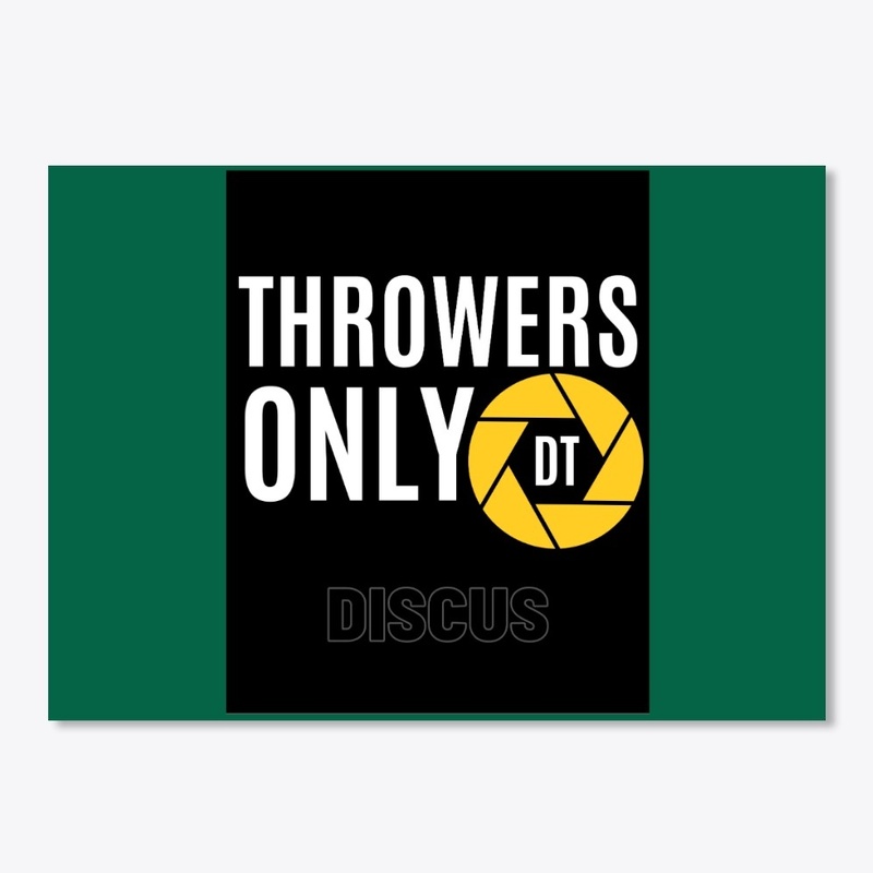 Throwers Only - Discus Thrower