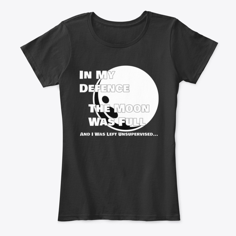 In My Defence - White Lettering 