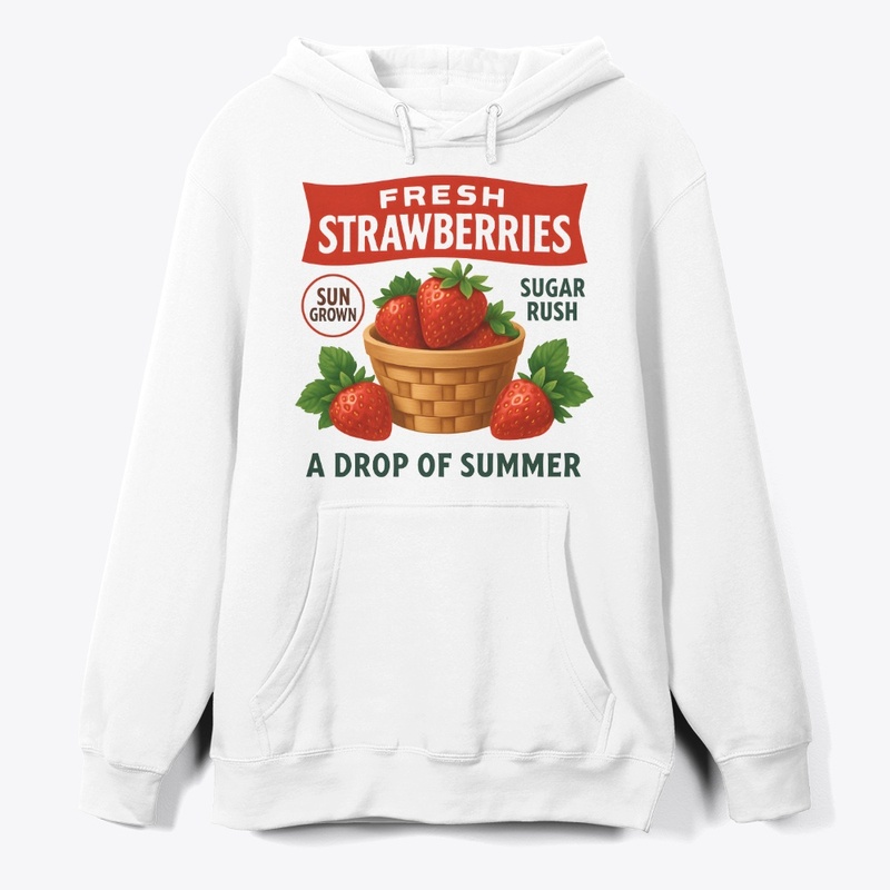 Strawberries | Vintage Fruit Art