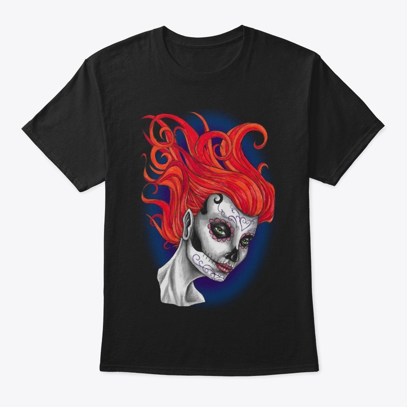Sugar Skull lady,  Dia de Los Muertos