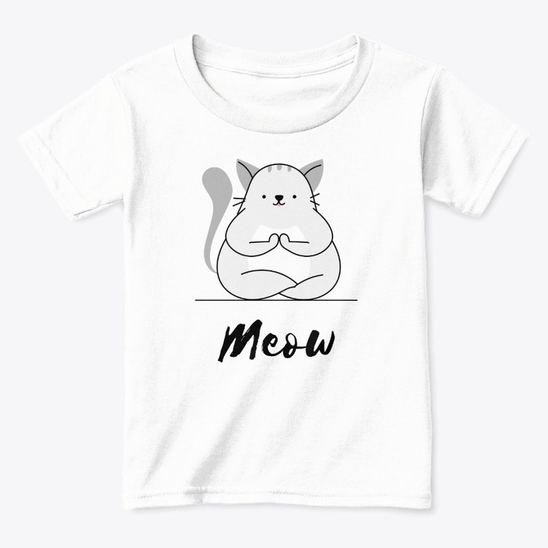 Meow Cat Funny T shirt