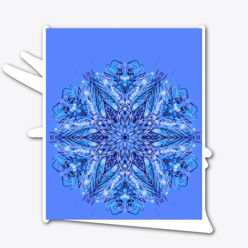 Mandala "Gentle Blue"