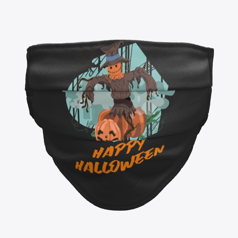 Scarecrow Happy Halloween Design