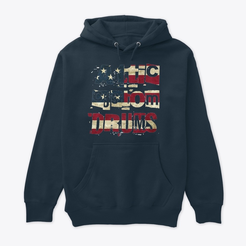 ACD - USA TEXT PREMIUM HOODIE