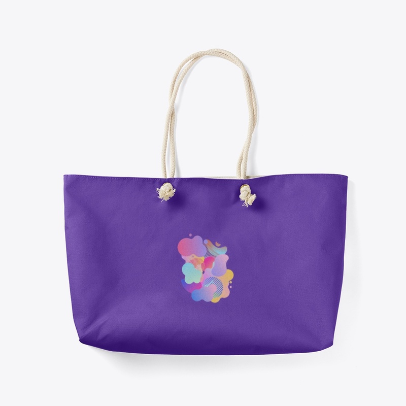 Colorful Graphic Carryall for Adventure!