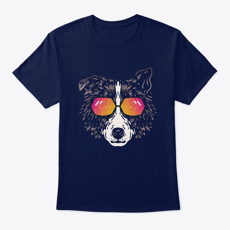 Cute Dog in Sunglasses (Colored+sg02)
