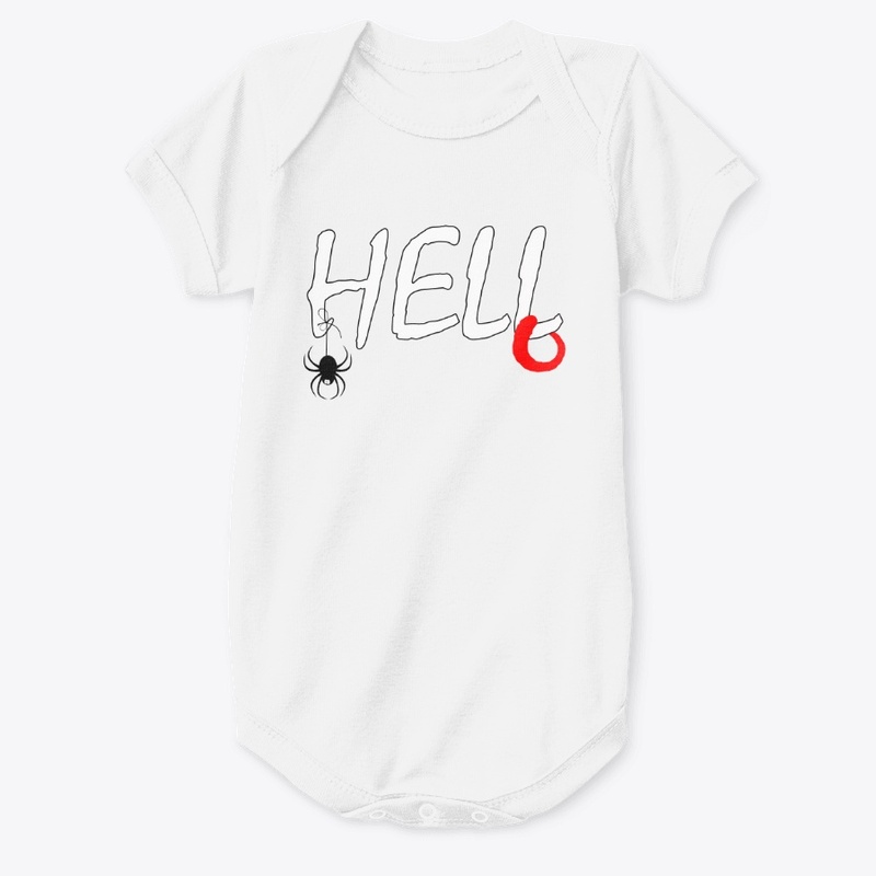 hell-o  funny picture on clothes