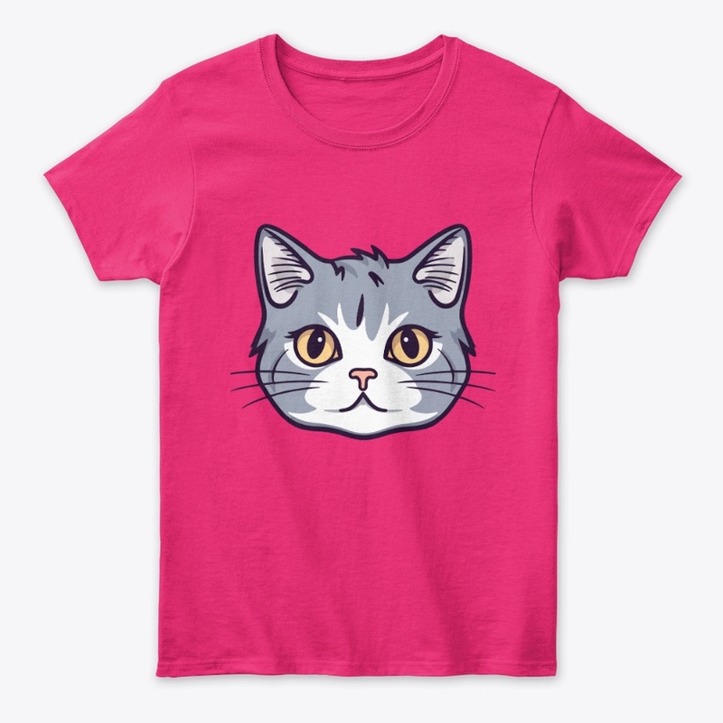 Cat t-shirt for women 