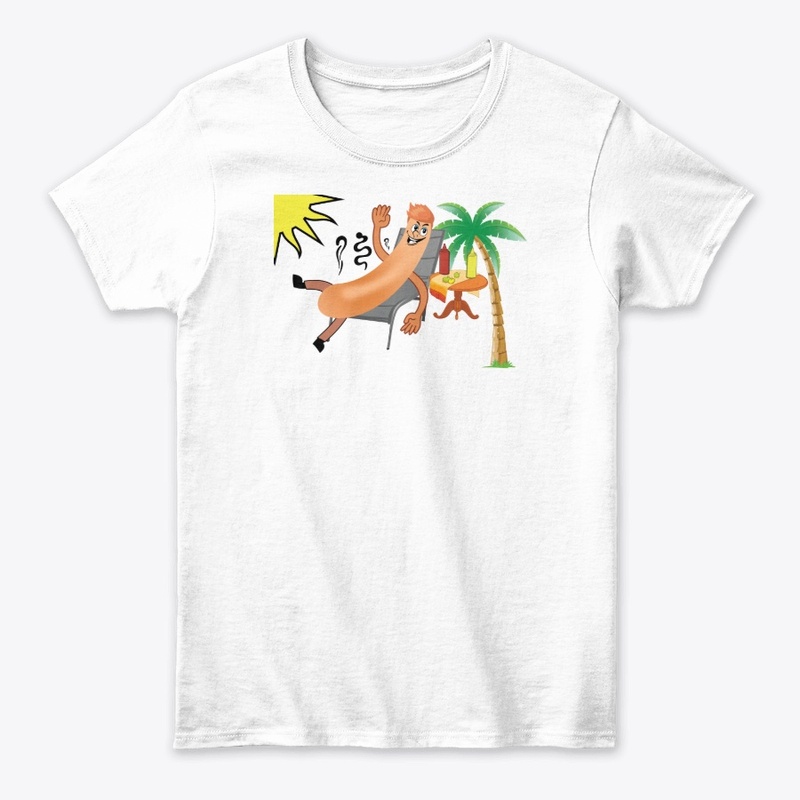 HOT HOTDOG ON THE BEACH