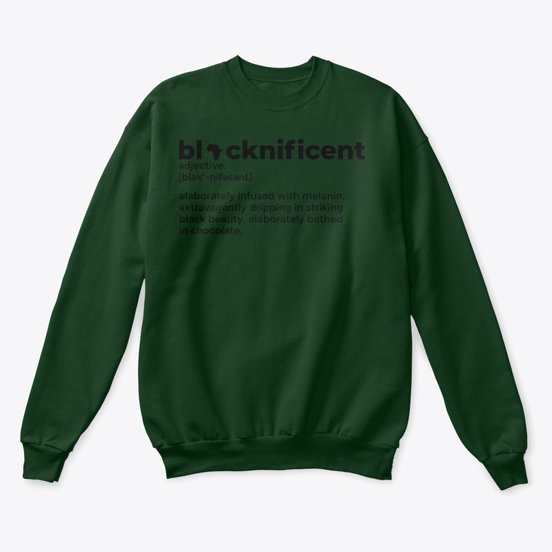 An adjective: Blacknificient