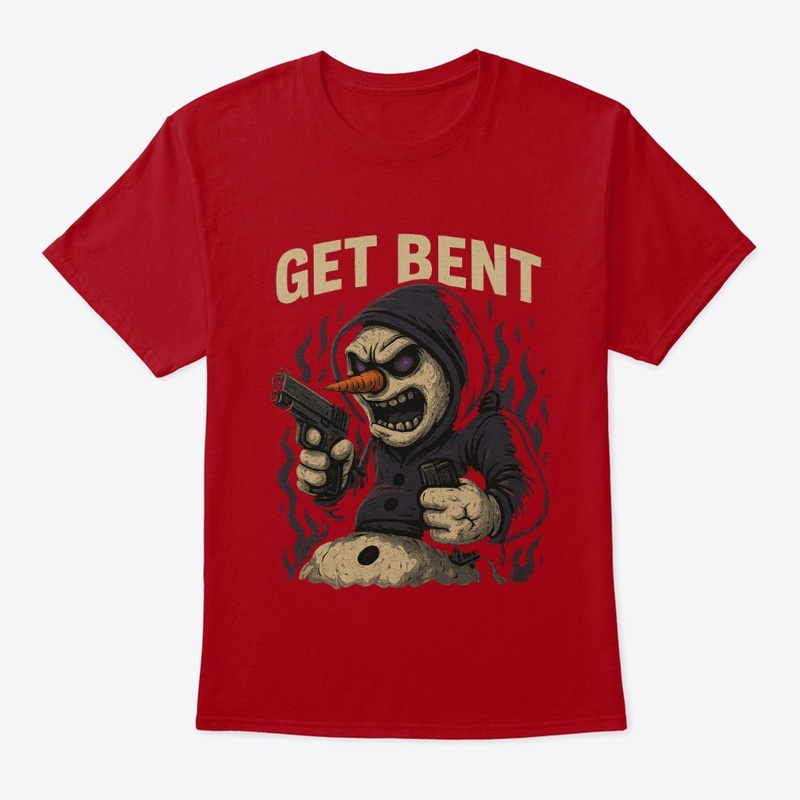 Get Bent Snowman Tee
