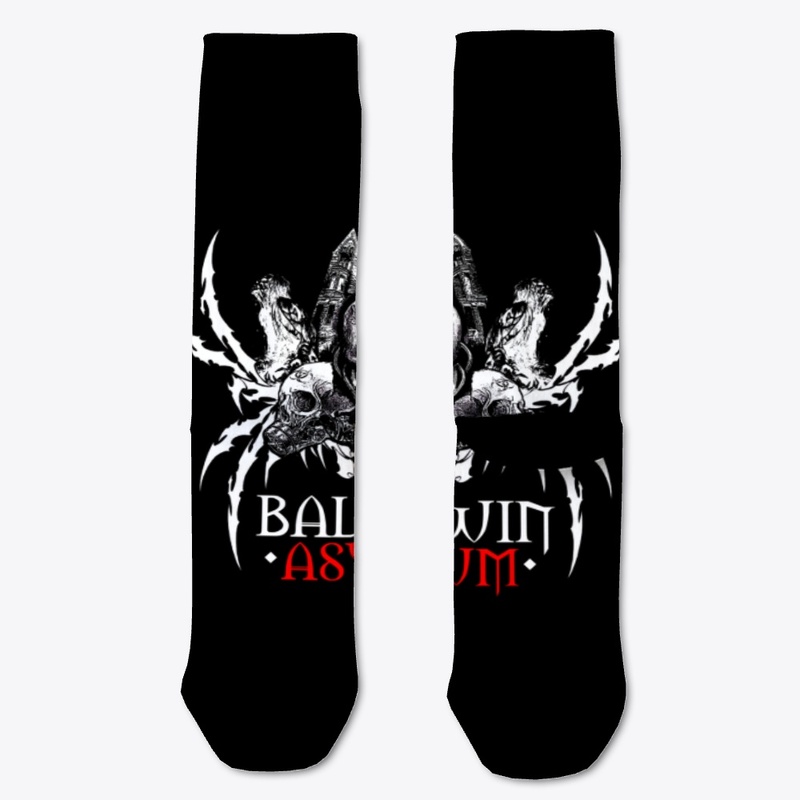 Baldwin Asylum Skull Spider LOGO