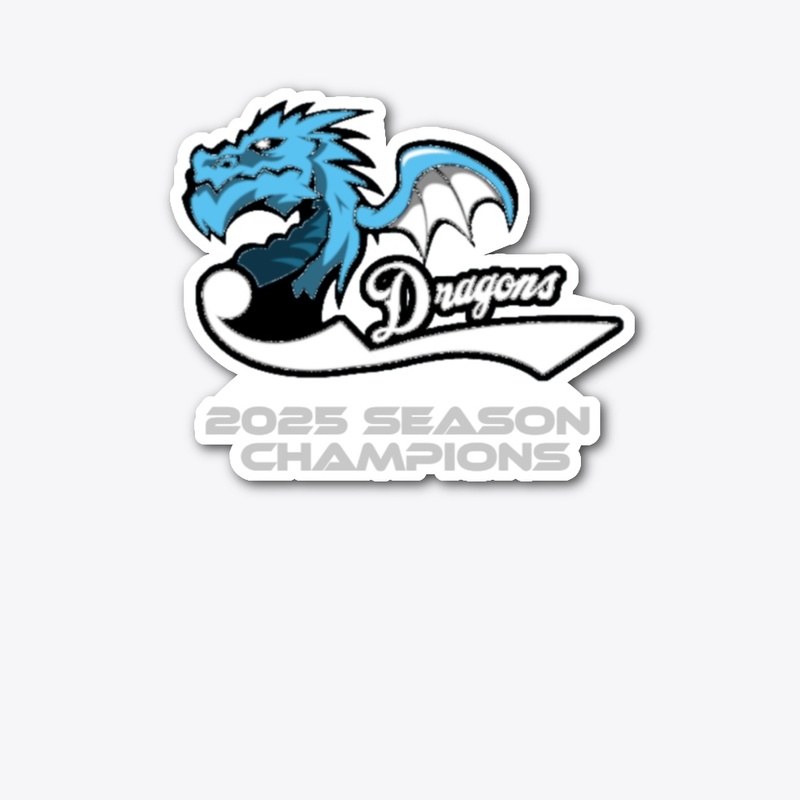 Dragons 2025 Season Champions Merch