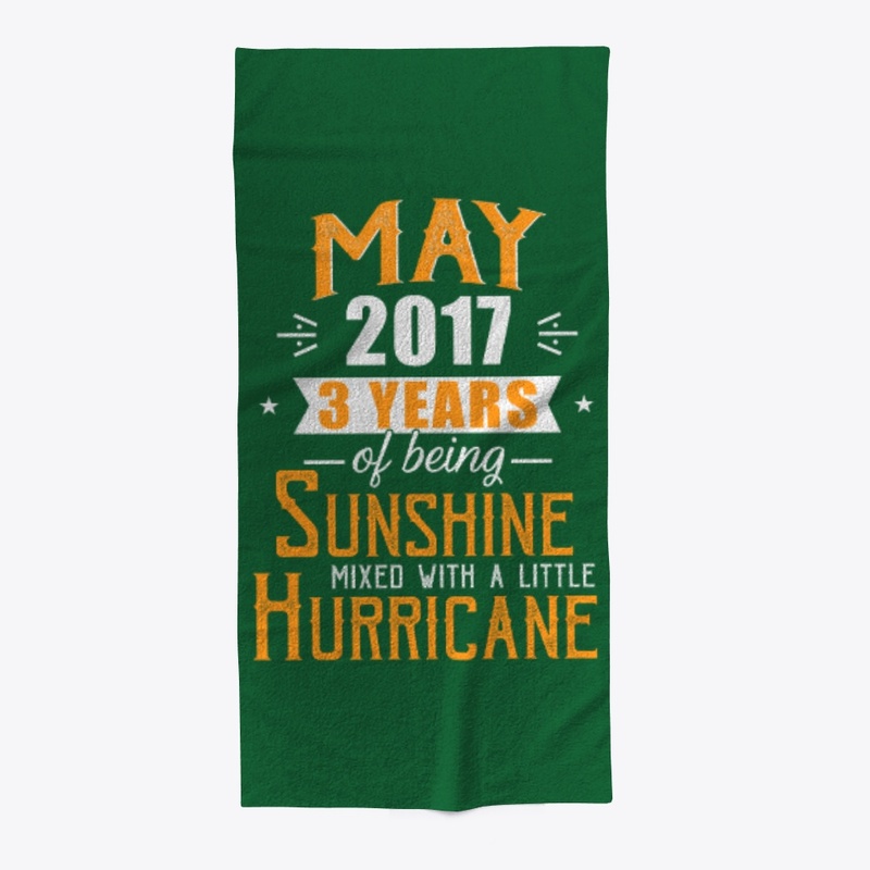 May 2017, 3 Years Anniversary Gift