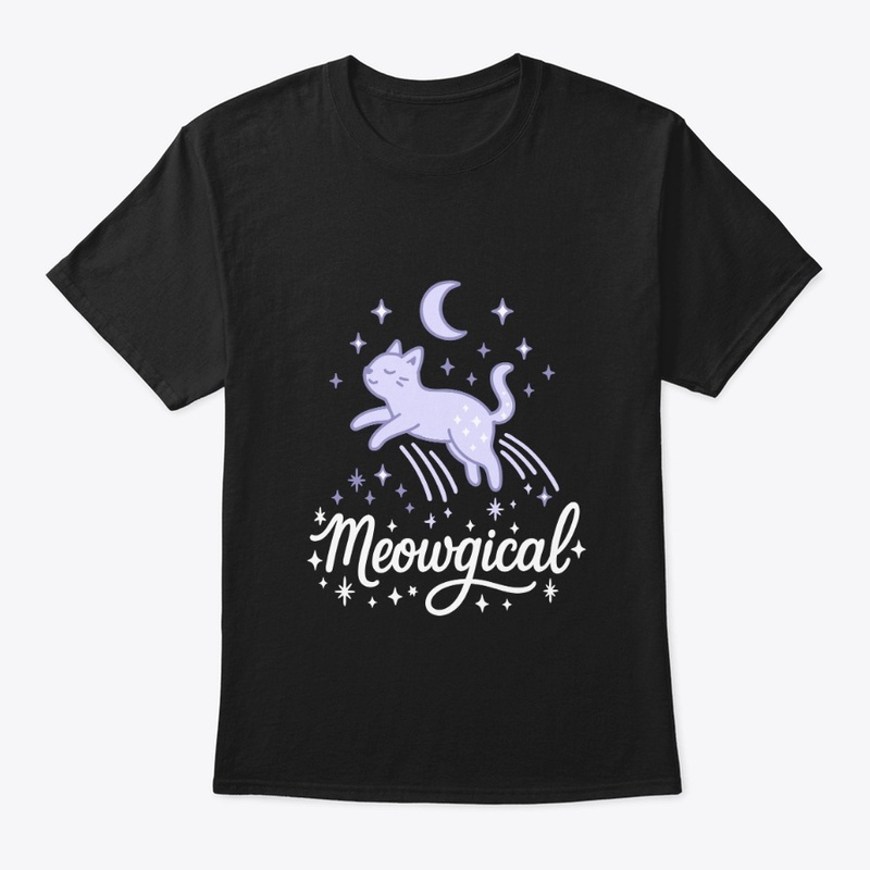 Meowgical Cat Lover T-shirt