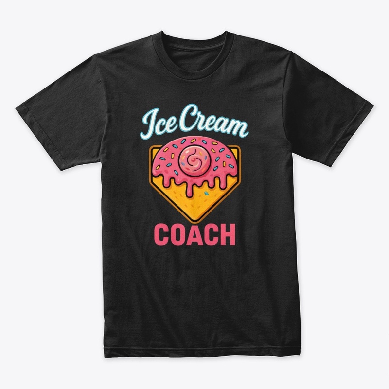 Ice Cream Coach Fun Graphic Tee