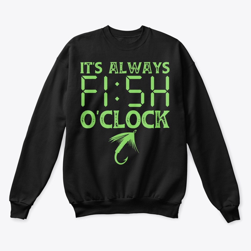 FISHING CLOCK FISHER FISHING QUOTES FISH
