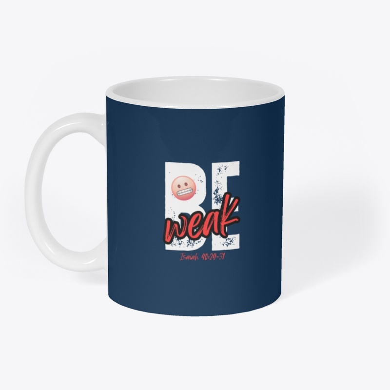 Be Weak (Red-Wht-Blk over Blk/Navy)