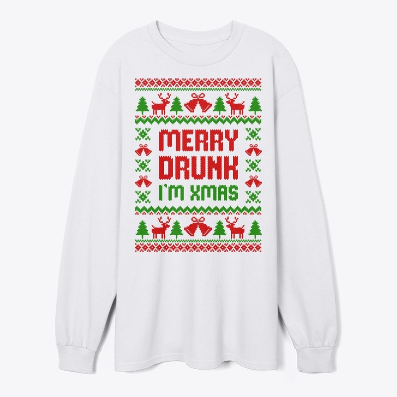 Merry Drunk I Am Christmas