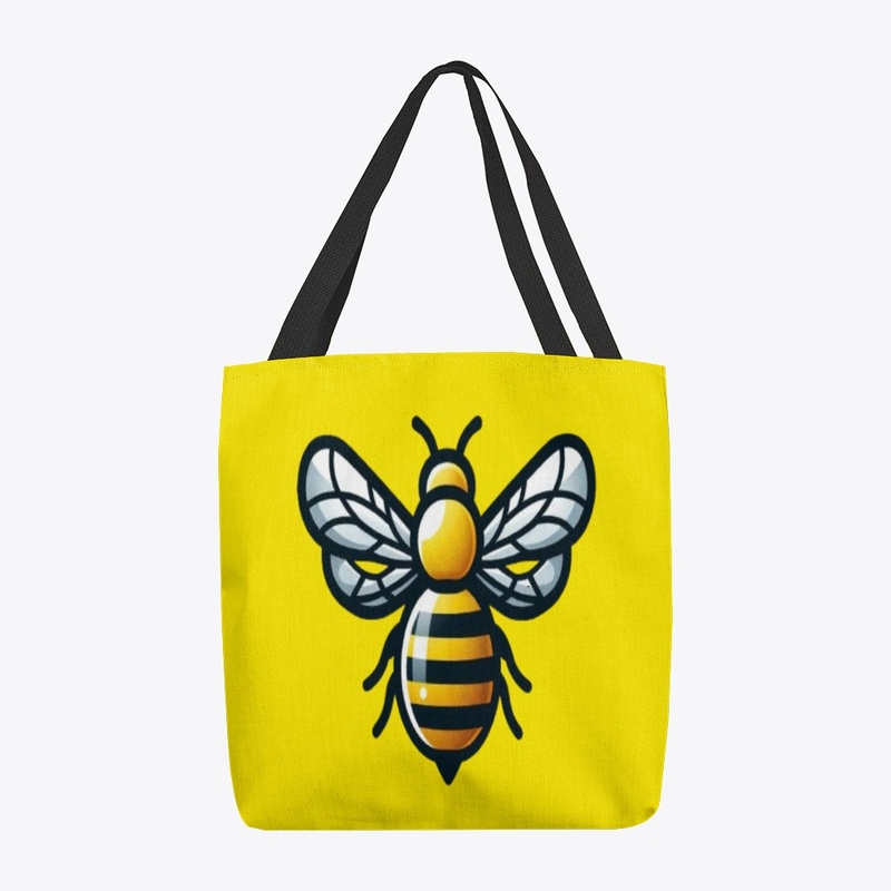 Queen bee design hand bag 