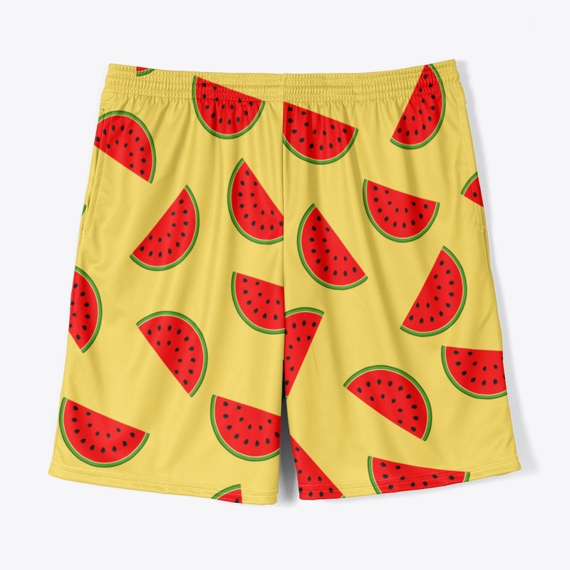 Yellow Shirt with Watermelons