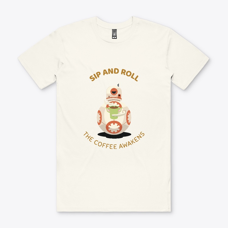 Sip and roll! The coffee awakens!