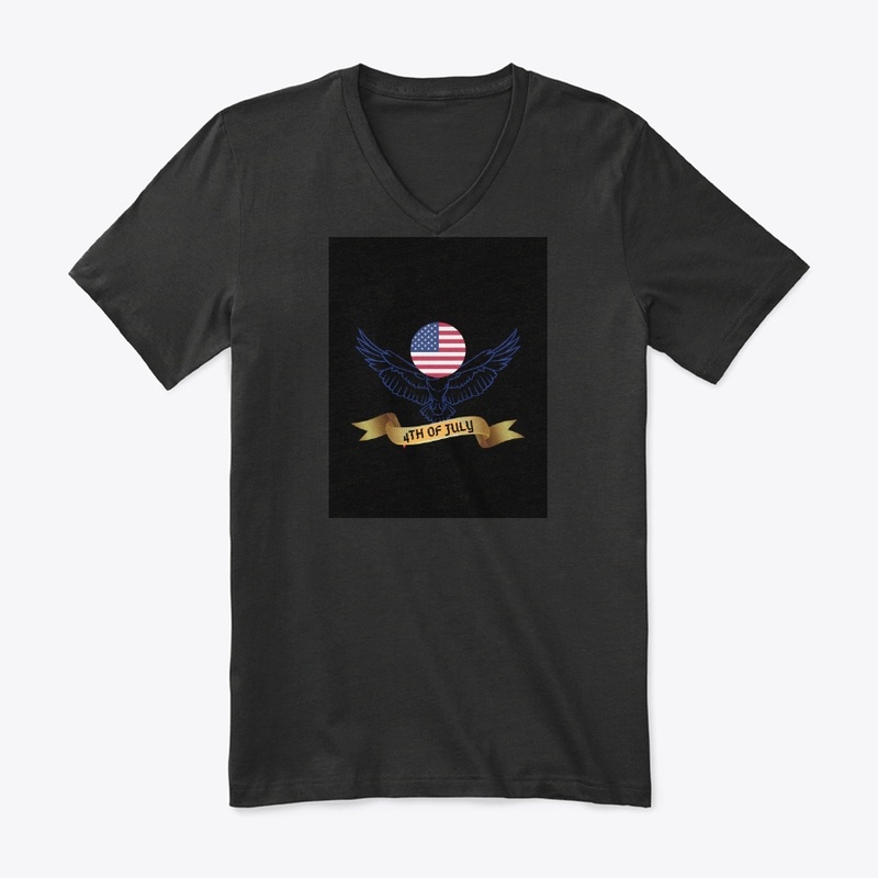 Best Black 4th of july USA  Tshirt