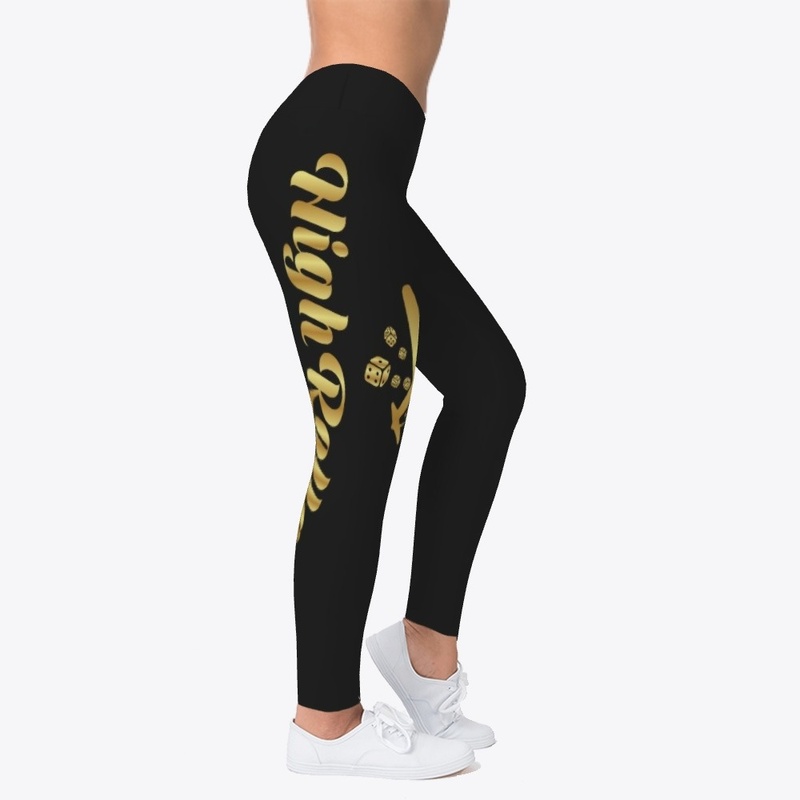 HighRolla Classic Gold Ladies Leggings