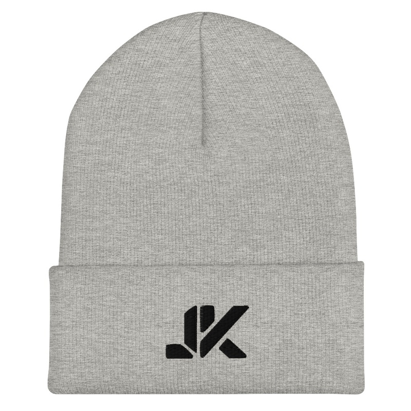 JKey Logo Beanie - Light Grey