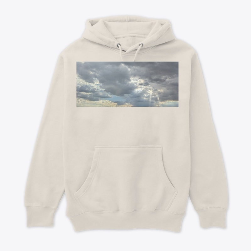 the clouds from below