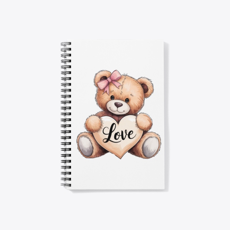 Cuddly Valentine’s Day Elegant Bear