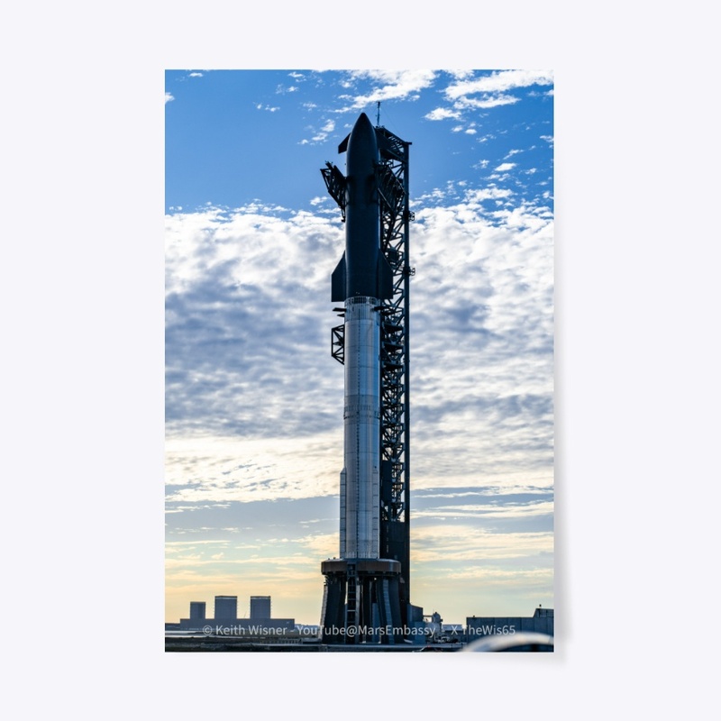 Starship Flight 7 Full Stack