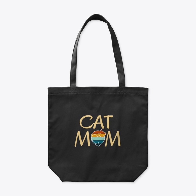 Cat Motif- cat mom proud parent