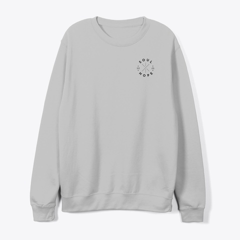 Soul Hope Launch Black Sport Grey T-Shirt Front