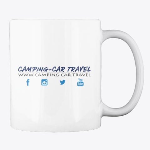 Mug Citroën C25 Camping Car White T-Shirt Back