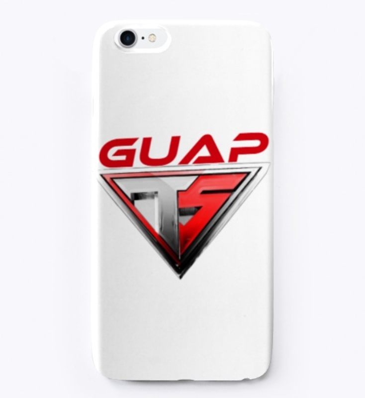 Salty Guaps custom hoodie and phone case