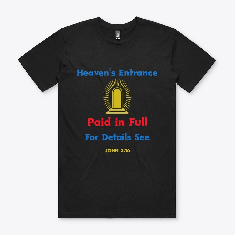 Heaven's Entrance John 3:16 Gold Accent