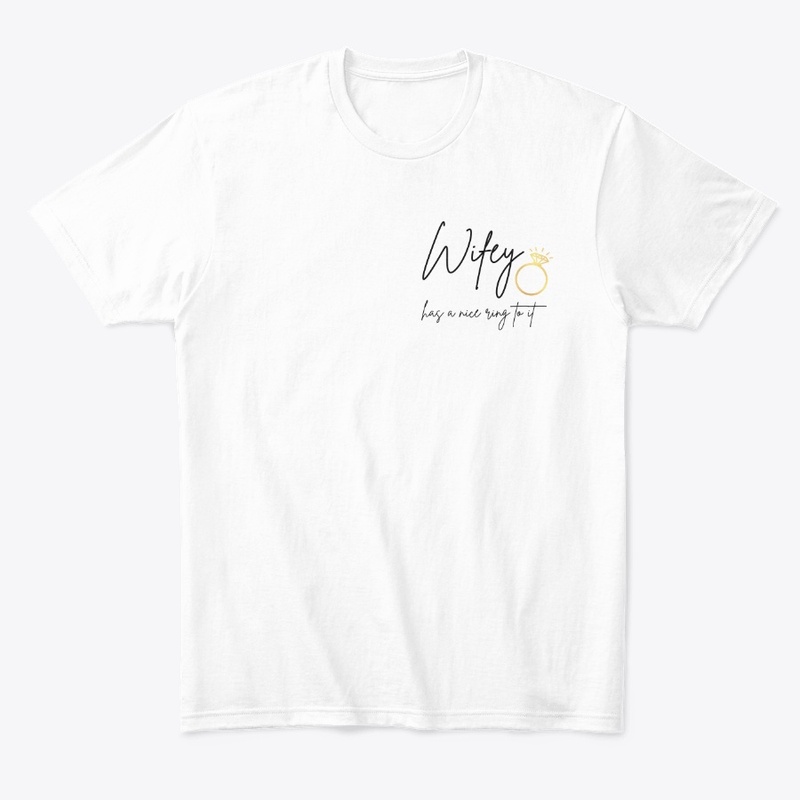 Wifey Tee &amp; Long Sleeve (Gold)