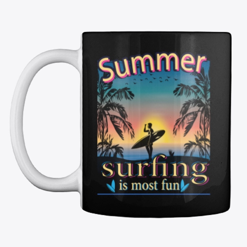 Summer Surfing Is Most Fun