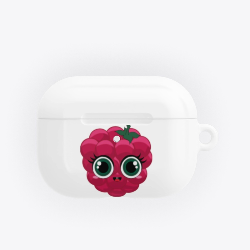 Ruby Raspberry AirPods Pro case