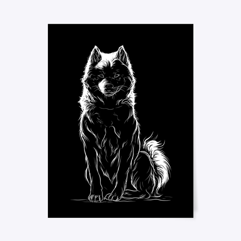 Gentle Akita Pup