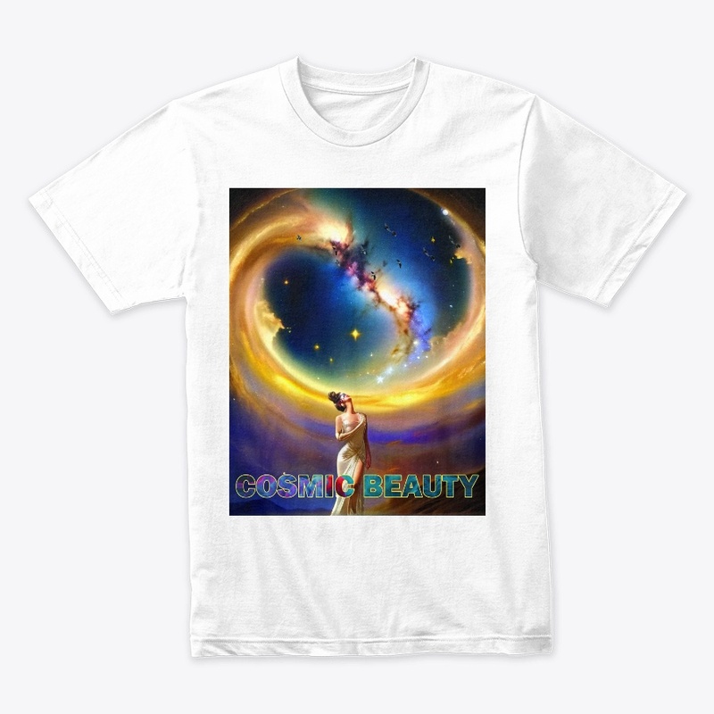 T-shirt design "Cosmic Beauty"