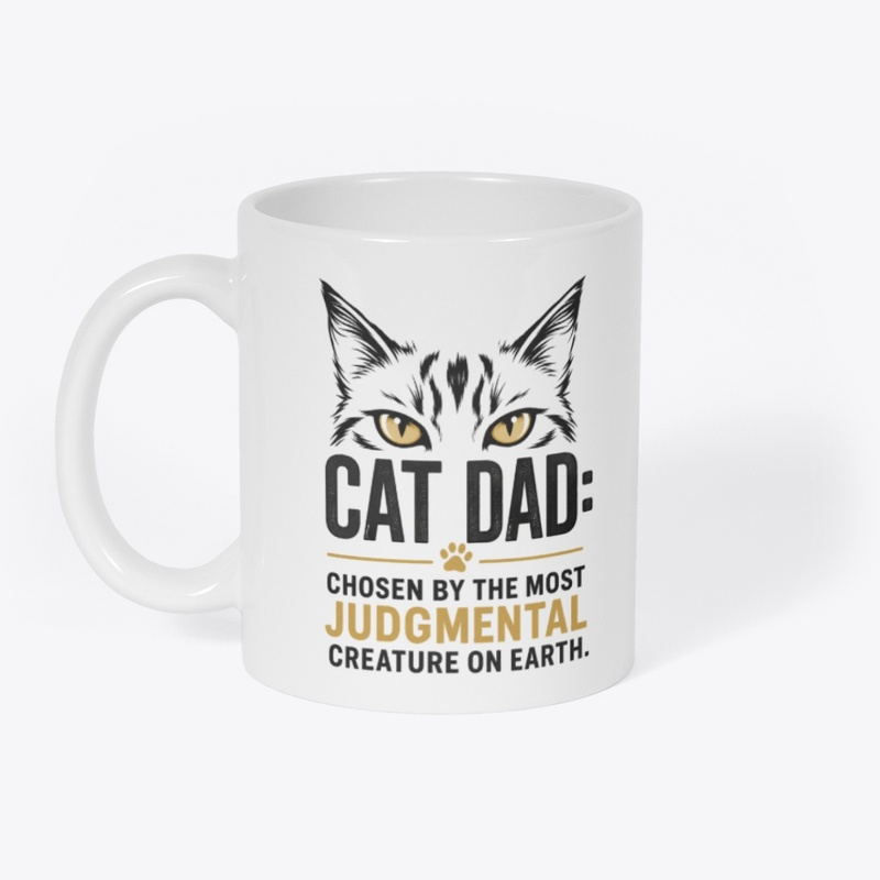 Judgmental Cat Dad Gear