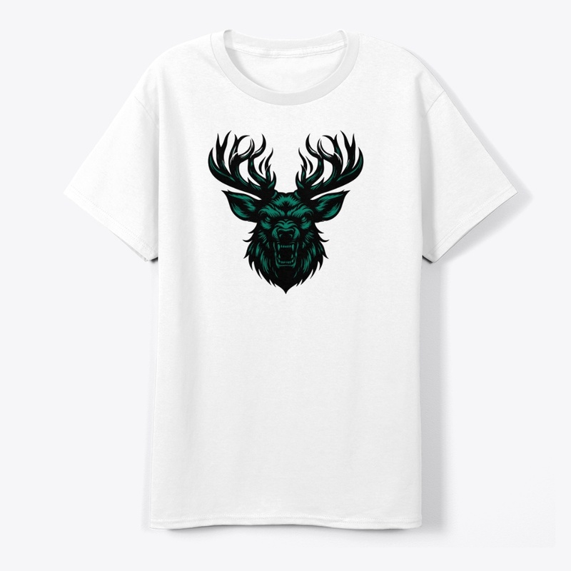 Majestic Deer Head Artwork