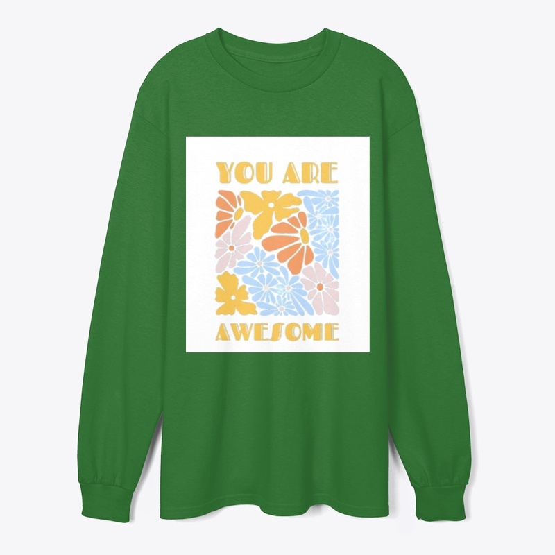 You Are Awesome – Positive Vibes Design