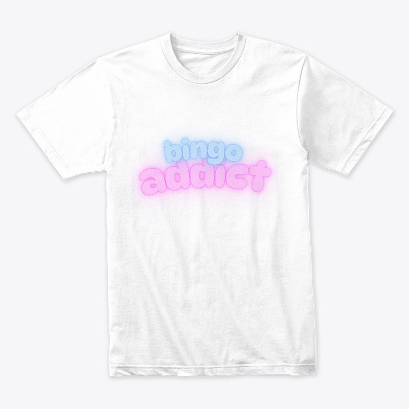 Bingo Addict Blue and Pink 