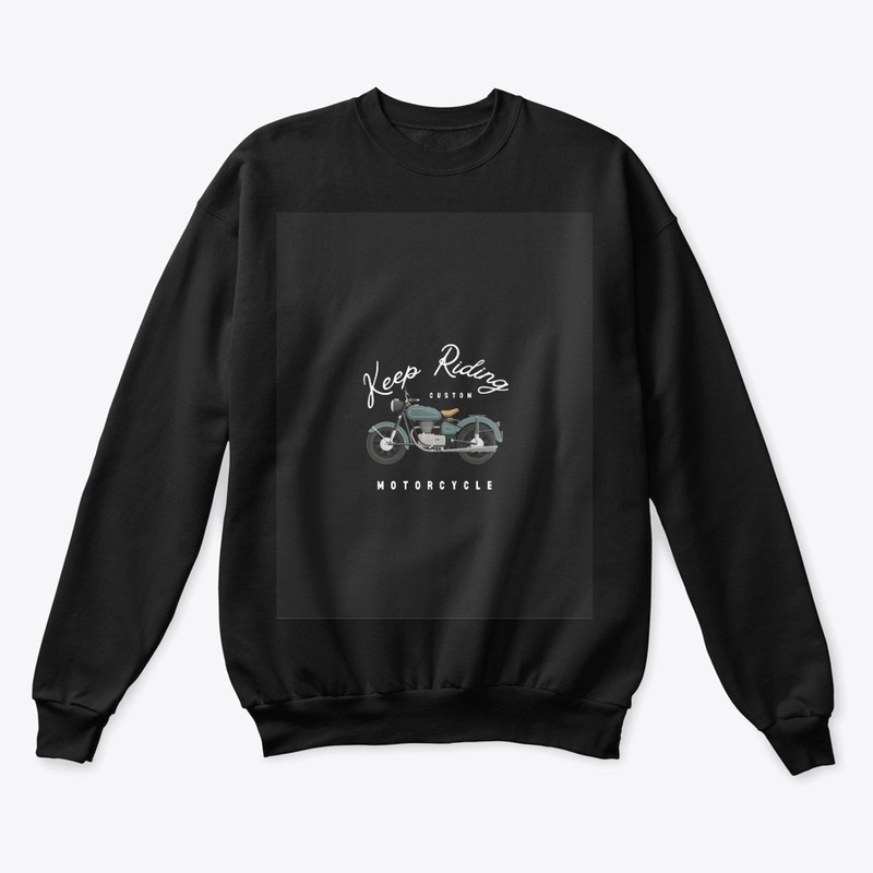 Rev Up Your Style with 'KEEP RIDING!' 